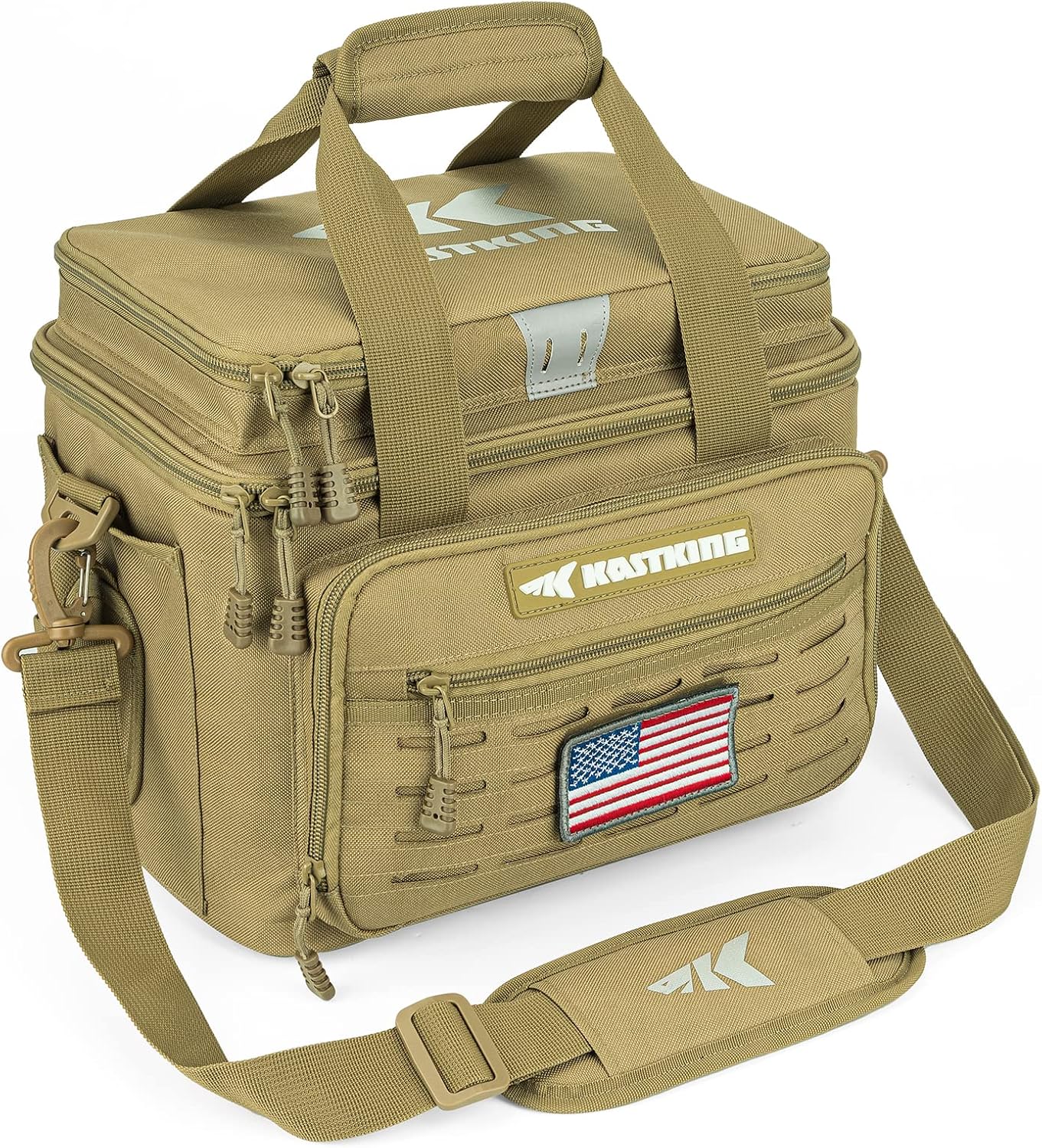 KastKing Fishing Tackle Bags – Saltwater & Freshwater Fishing Bags – Water Resistant, Padded Shoulder Strap – Gear Storage