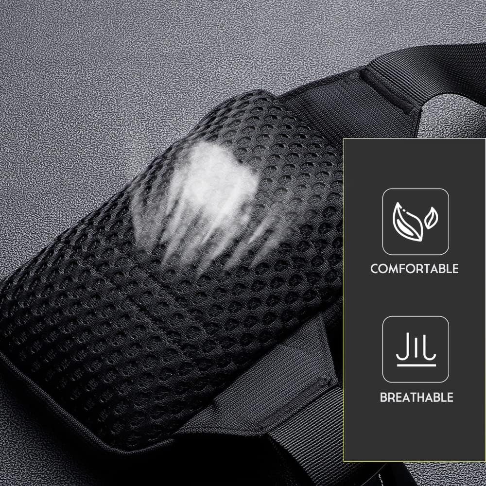 Mini Crossbody Sling Bag Chest Bag Dual Pocket Water Resistant Fanny Pack Running Phone Holder for Men Women Workout Travelling - Image 4