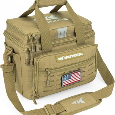 KastKing Fishing Tackle Bags – Saltwater & Freshwater Fishing Bags – Water Resistant, Padded Shoulder Strap – Gear Storage