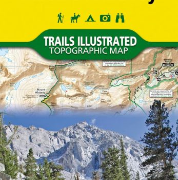 Mount Whitney Map (National Geographic Trails Illustrated Map, 322)